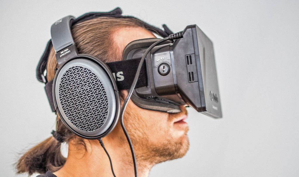 (The Oculus Rift virtual reality headset ©Sergey Galyonkin)