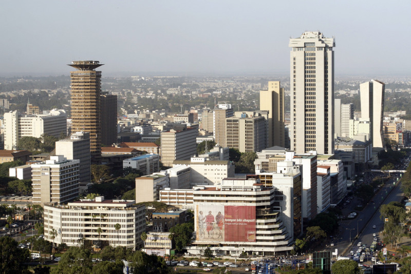 Nairobi, aerial view. ©DEMOSH 