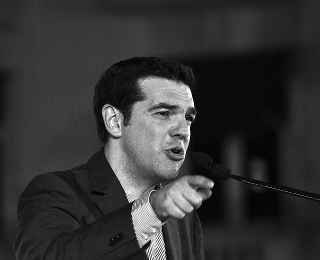 Alexis Tsipras, prime minister of Greece since January 2015 and leader of left wing Syriza party. ©Asteris Masouras