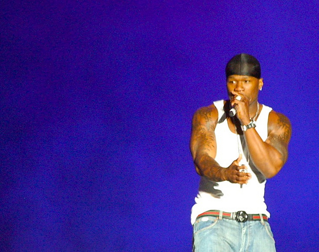 50 Cent, Hultsfred, 2007. ©Susanne Davidson