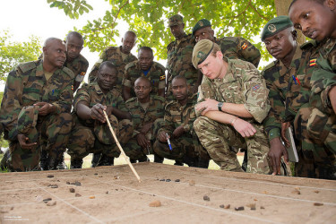 Soldiers with the Ugandan People’s Defence Force. ©Defence Images 