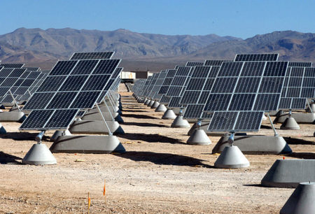 Nellis Solar power plant