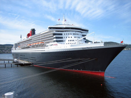 Queen Mary 2 ocean liner. © Trondheim Havn 